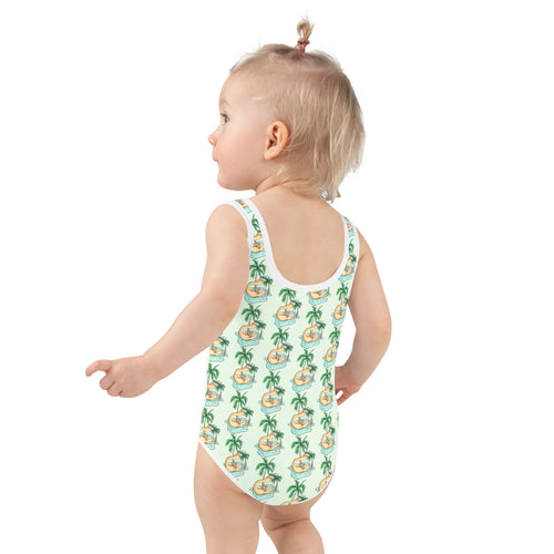 Miami Chungi - Print Girls Swimsuit