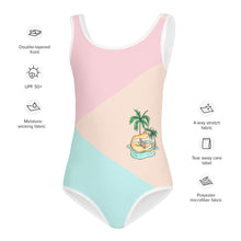 Load image into Gallery viewer, Pastel La Playa - Print Kids Swimsuit