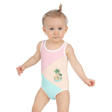 Load image into Gallery viewer, Pastel La Playa - Print Kids Swimsuit