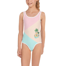 Load image into Gallery viewer, Pastel La Playa - Print Kids Swimsuit