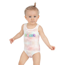 Load image into Gallery viewer, Art Deco Beach- Print Kids Swimsuit