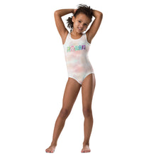 Load image into Gallery viewer, Art Deco Beach- Print Kids Swimsuit