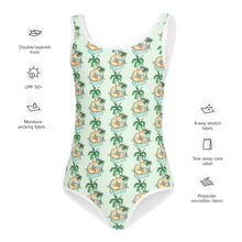 Load image into Gallery viewer, Miami Chungi - Print Girls Swimsuit