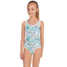Load image into Gallery viewer, Water Liliy- Print Kids Swimsuit