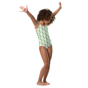 Miami Chungi - Print Girls Swimsuit