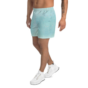 Azul Vaporwave- Men's Eco Athletic Shorts
