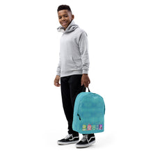 Load image into Gallery viewer, Art Deco Beach -Minimalist Backpack