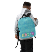 Load image into Gallery viewer, Art Deco Beach -Minimalist Backpack