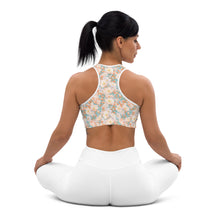 Load image into Gallery viewer, Orange Blossom- Padded Sports Bra
