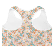 Load image into Gallery viewer, Orange Blossom- Padded Sports Bra