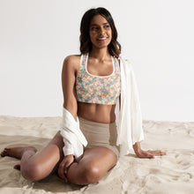Load image into Gallery viewer, Orange Blossom- Padded Sports Bra