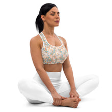 Load image into Gallery viewer, Orange Blossom- Padded Sports Bra