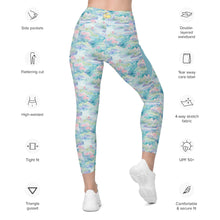 Load image into Gallery viewer, Water Lily- Leggings with pockets