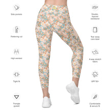 Load image into Gallery viewer, Orange Blossom- Leggings with pockets