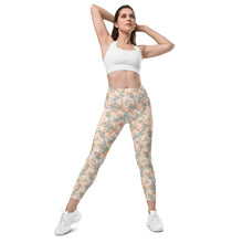 Load image into Gallery viewer, Orange Blossom- Leggings with pockets