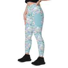 Load image into Gallery viewer, Water Lily- Leggings with pockets