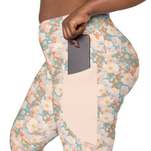 Load image into Gallery viewer, Orange Blossom- Leggings with pockets