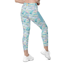 Load image into Gallery viewer, Water Lily- Leggings with pockets