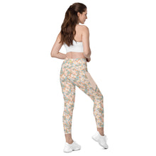 Load image into Gallery viewer, Orange Blossom- Leggings with pockets