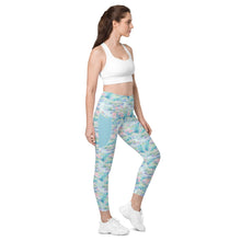 Load image into Gallery viewer, Water Lily- Leggings with pockets
