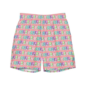 Art Deco Beach- Men's Swim Trunks