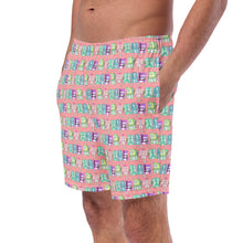 Load image into Gallery viewer, Art Deco Beach- Men&#39;s Swim Trunks