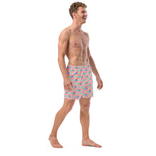 Load image into Gallery viewer, Art Deco Beach- Men&#39;s Swim Trunks