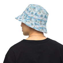 Load image into Gallery viewer, Tropic Holiday- Reversible bucket hat