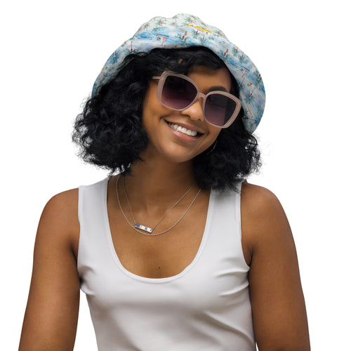 Tropic Holiday- Reversible bucket hat