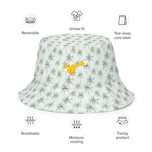 Tropic Holiday- Reversible bucket hat