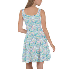 Load image into Gallery viewer, Water Lily- Skater Dress