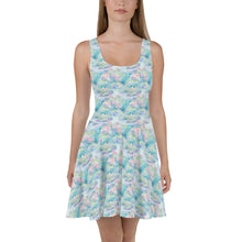 Load image into Gallery viewer, Water Lily- Skater Dress