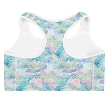Load image into Gallery viewer, Water Lily- Sports bra