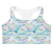 Load image into Gallery viewer, Water Lily- Sports bra