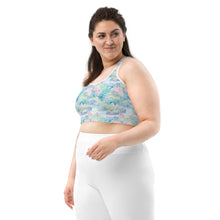 Load image into Gallery viewer, Water Lily- Sports bra