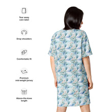 Load image into Gallery viewer, Tropic Floral- Tshirt dress