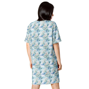 Tropic Floral- Tshirt dress