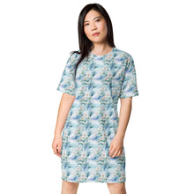Load image into Gallery viewer, Tropic Floral- Tshirt dress