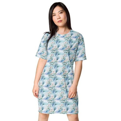 Tropic Floral- Tshirt dress