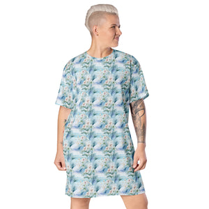Tropic Floral- Tshirt dress