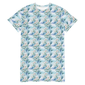 Tropic Floral- Tshirt dress