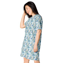 Load image into Gallery viewer, Tropic Floral- Tshirt dress