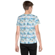 Load image into Gallery viewer, Tropic Sojourn- Youth crew neck t-shirt