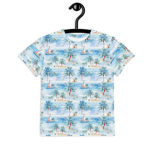 Tropic Sojourn- Youth crew neck t-shirt