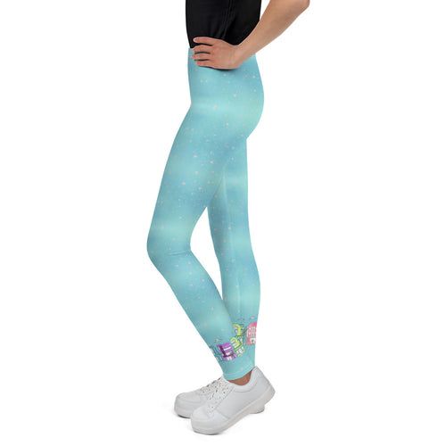 La Playa Azul -Youth Leggings