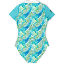 Load image into Gallery viewer, Womens Swim Bodysuit - Azul Adventure
