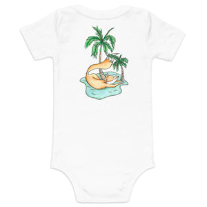 Fox y Palmera- Baby one piece