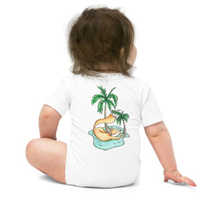 Fox y Palmera- Baby one piece