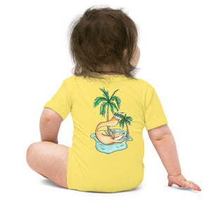 Fox y Palmera- Baby one piece