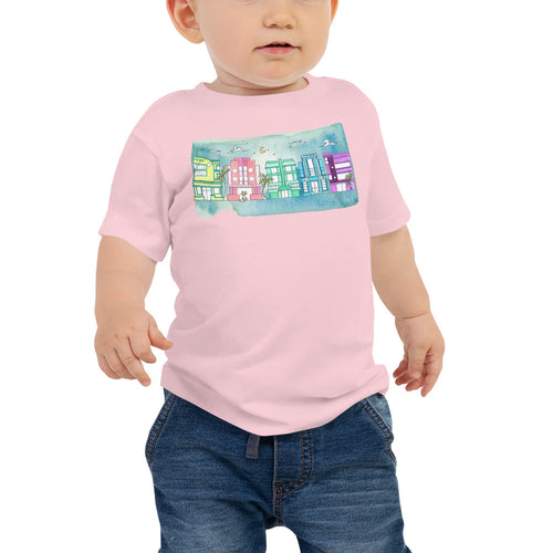 Art Deco Noche - Baby Short Sleeve Tee